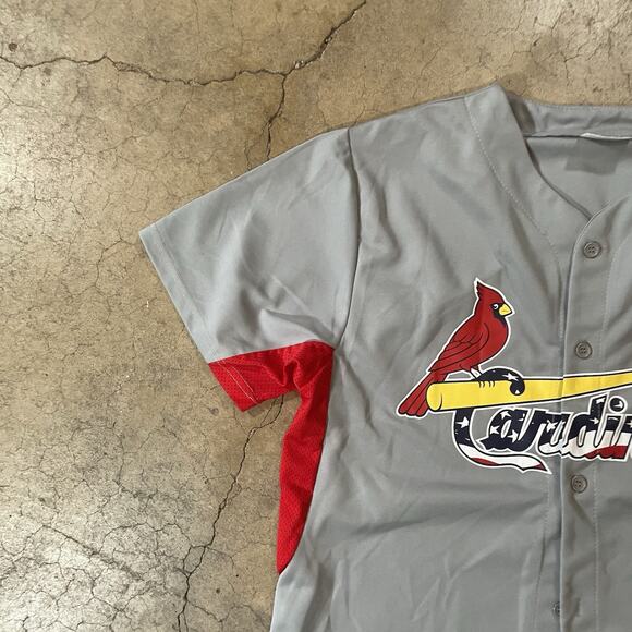 St Louis Cardinals Mens XL Jersey USA American Match up Promotions - Picture 2 of 7